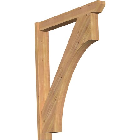 Ekena Millwork Westlake Slat Smooth Outlooker, Western Red Cedar, 5 1/2"W x 38"D x 46"H OUT06X38X46WTL06SWR